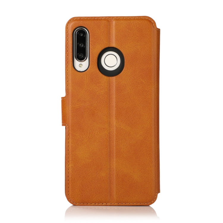 For Huawei P30 Lite Shockproof PU + TPU Leather Phone Case
