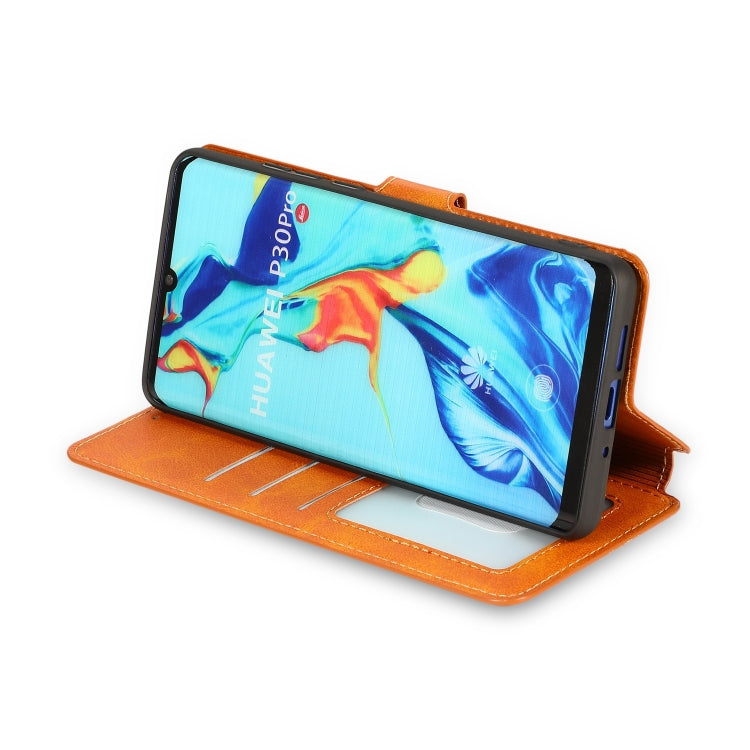 For Huawei P30 Pro Shockproof PU + TPU Leather Phone Case