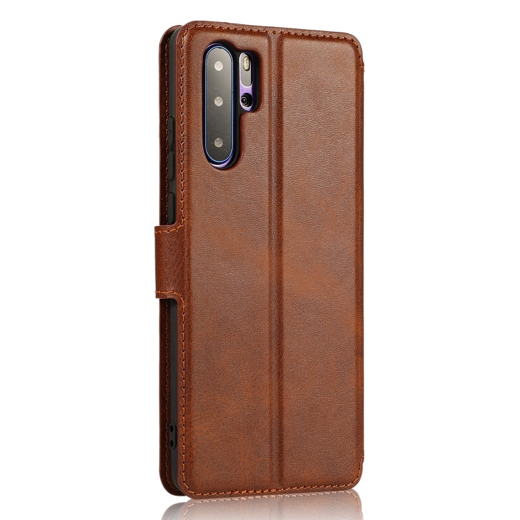 For Huawei P30 Pro Shockproof PU + TPU Leather Phone Case