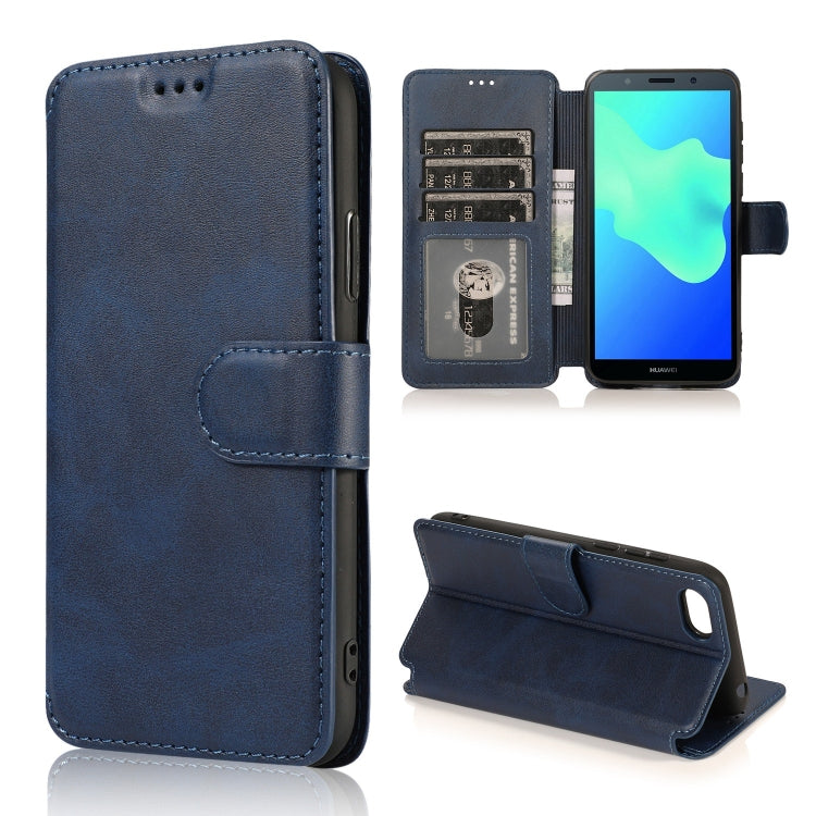 For Huawei Y5 2018 Shockproof PU + TPU Leather Phone Case