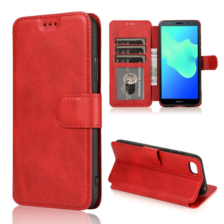 For Huawei Y5 2018 Shockproof PU + TPU Leather Phone Case