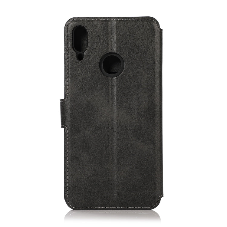 For Huawei Y7 2019 Shockproof PU + TPU Leather Phone Case