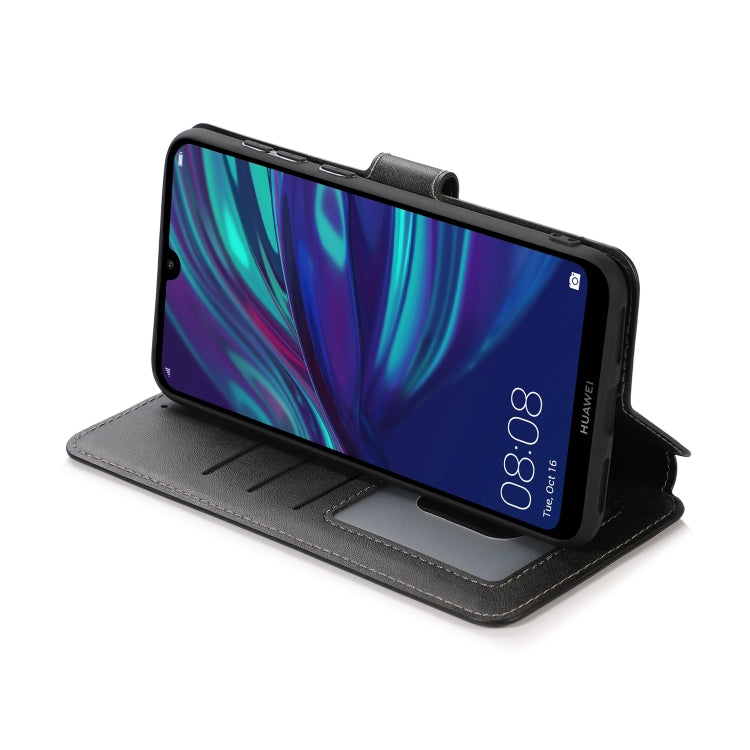 For Huawei Y7 2019 Shockproof PU + TPU Leather Phone Case