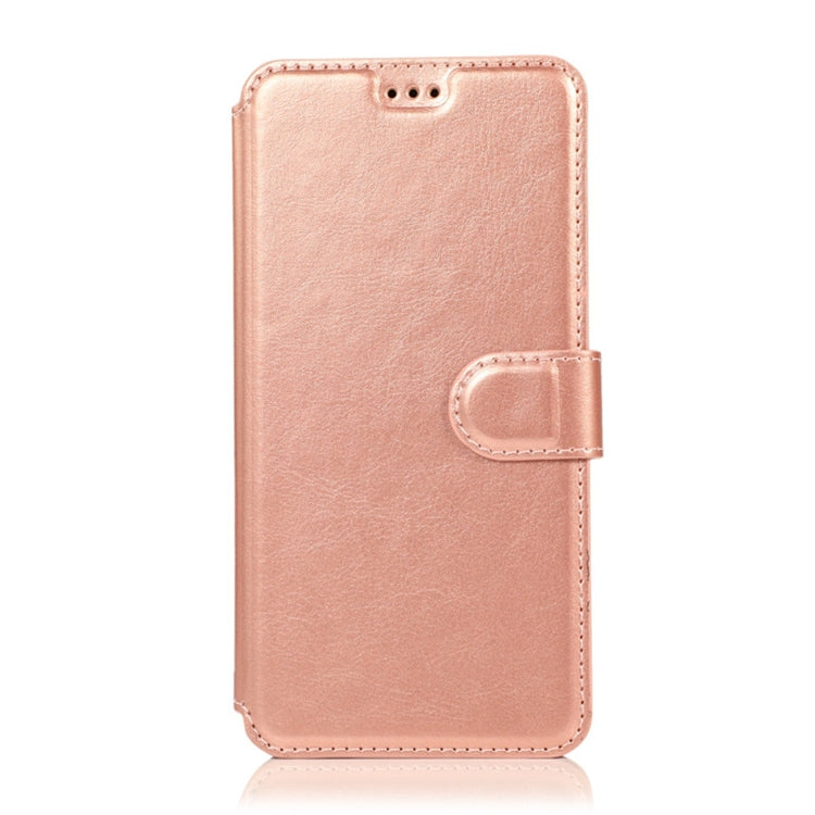 For Huawei Y7 2019 Shockproof PU + TPU Leather Phone Case