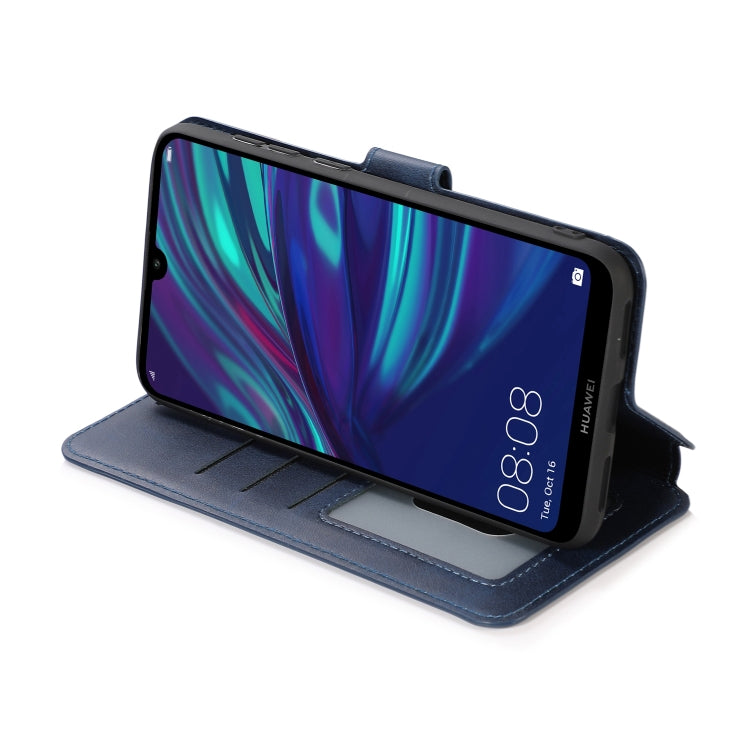 For Huawei Y7 2019 Shockproof PU + TPU Leather Phone Case