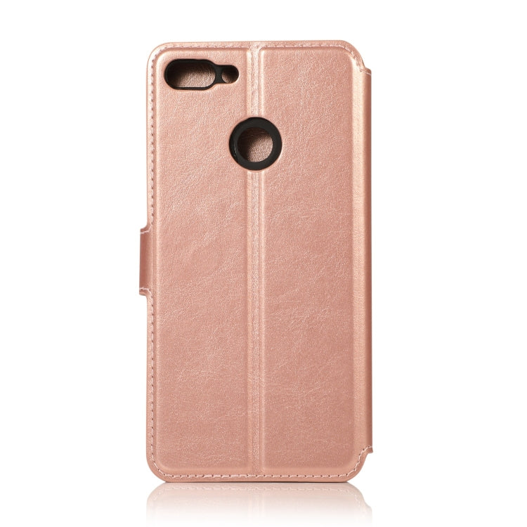 For Huawei Y9 2018 Shockproof PU + TPU Leather Phone Case