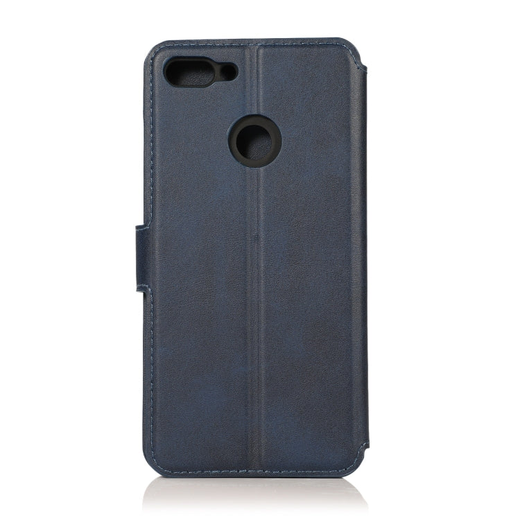 For Huawei Y9 2018 Shockproof PU + TPU Leather Phone Case