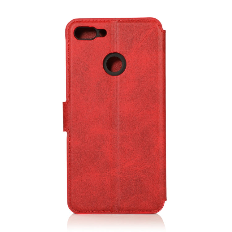 For Huawei Y9 2018 Shockproof PU + TPU Leather Phone Case