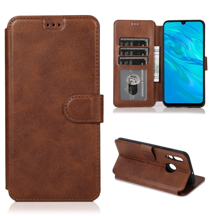 For Huawei Enjoy 9s Shockproof PU + TPU Leather Phone Case