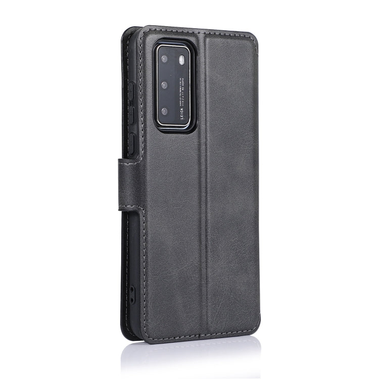 For Huawei P40 Shockproof PU + TPU Leather Phone Case
