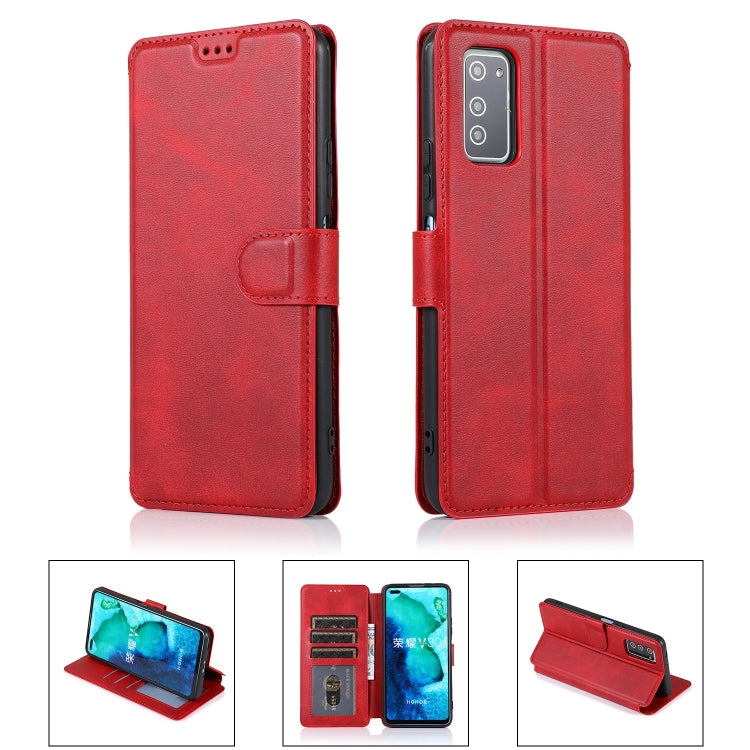 For Honor V30 Shockproof PU + TPU Leather Phone Case