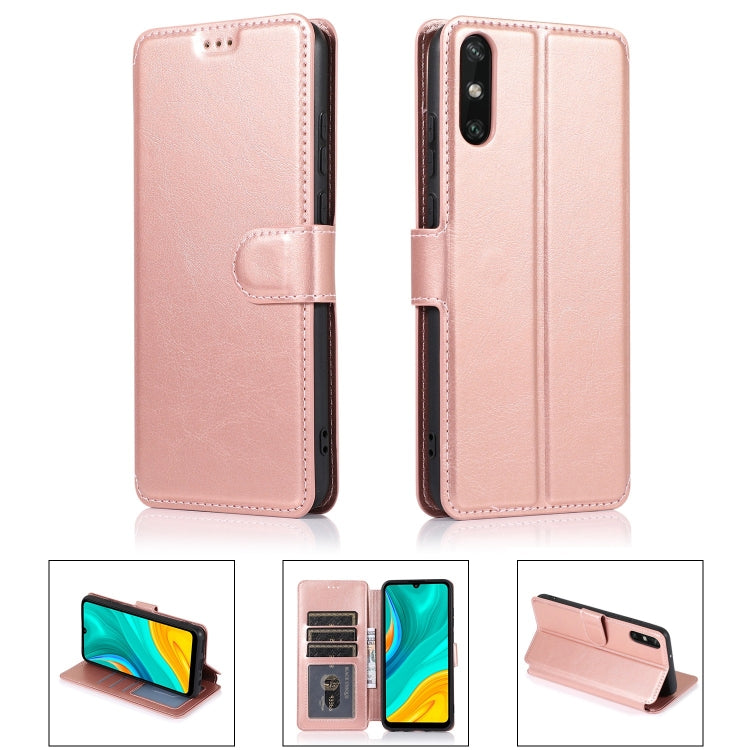 For Huawei Enjoy 10e Shockproof PU + TPU Leather Phone Case