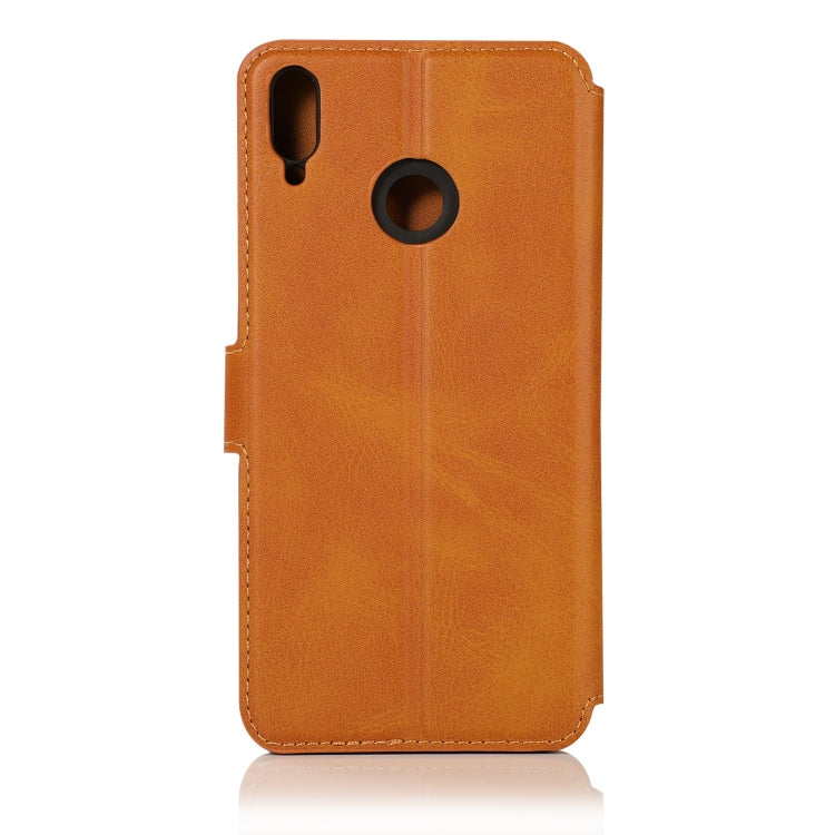 For Honor 8X Shockproof PU + TPU Leather Phone Case