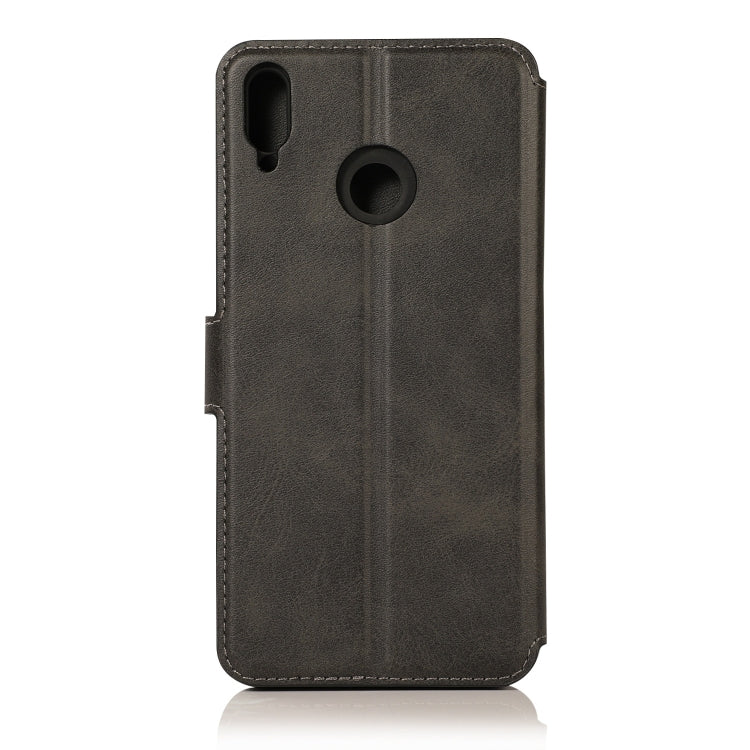 For Honor 8X Shockproof PU + TPU Leather Phone Case