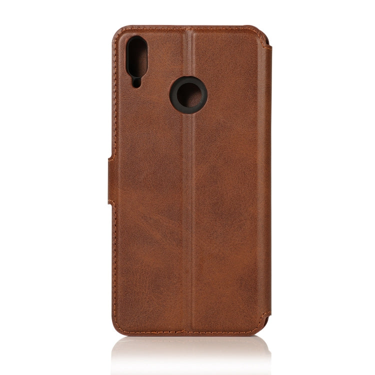 For Honor 8X Shockproof PU + TPU Leather Phone Case