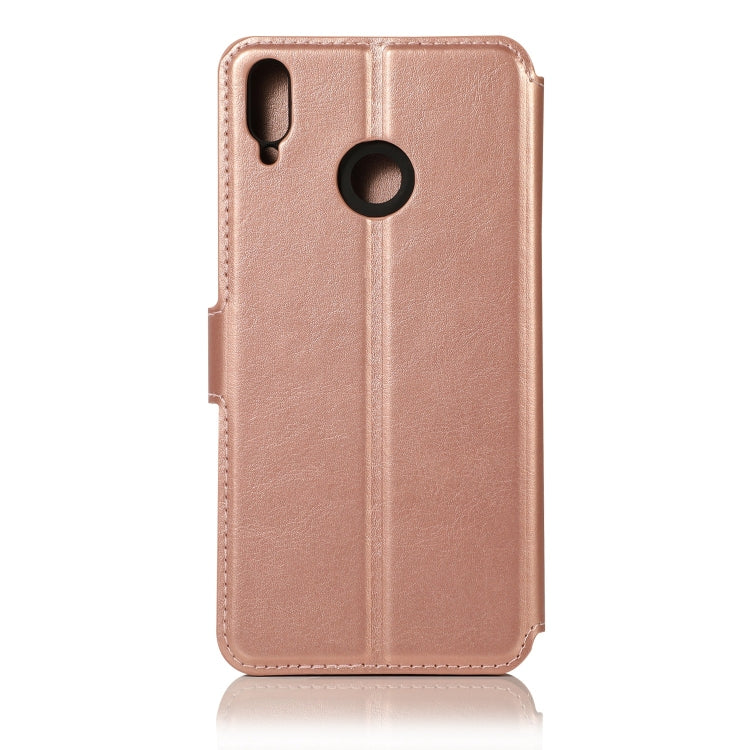 For Honor 8X Shockproof PU + TPU Leather Phone Case