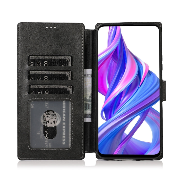 For Honor 9X Shockproof PU + TPU Leather Phone Case