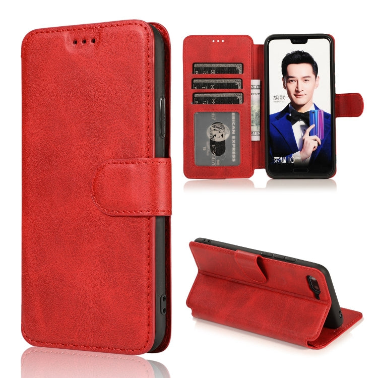 For Honor 10 Shockproof PU + TPU Leather Phone Case