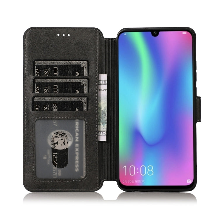 For Honor 10 Lite Shockproof PU + TPU Leather Phone Case