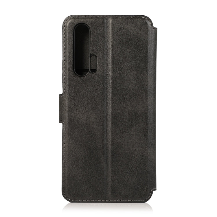 For Honor 20 Pro Shockproof PU + TPU Leather Phone Case