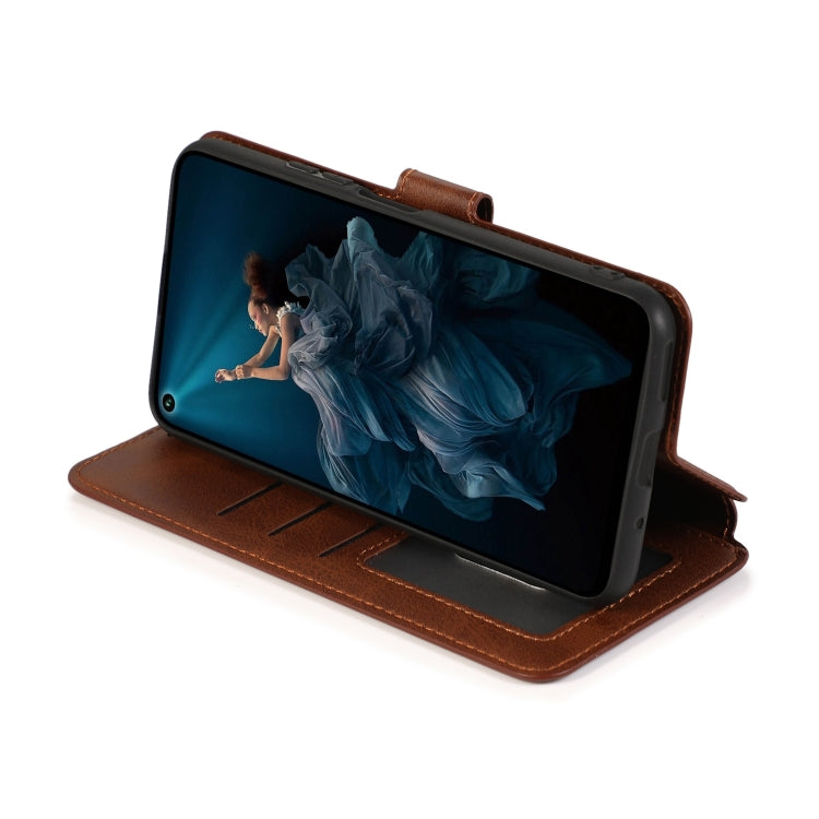 For Honor 20 Pro Shockproof PU + TPU Leather Phone Case
