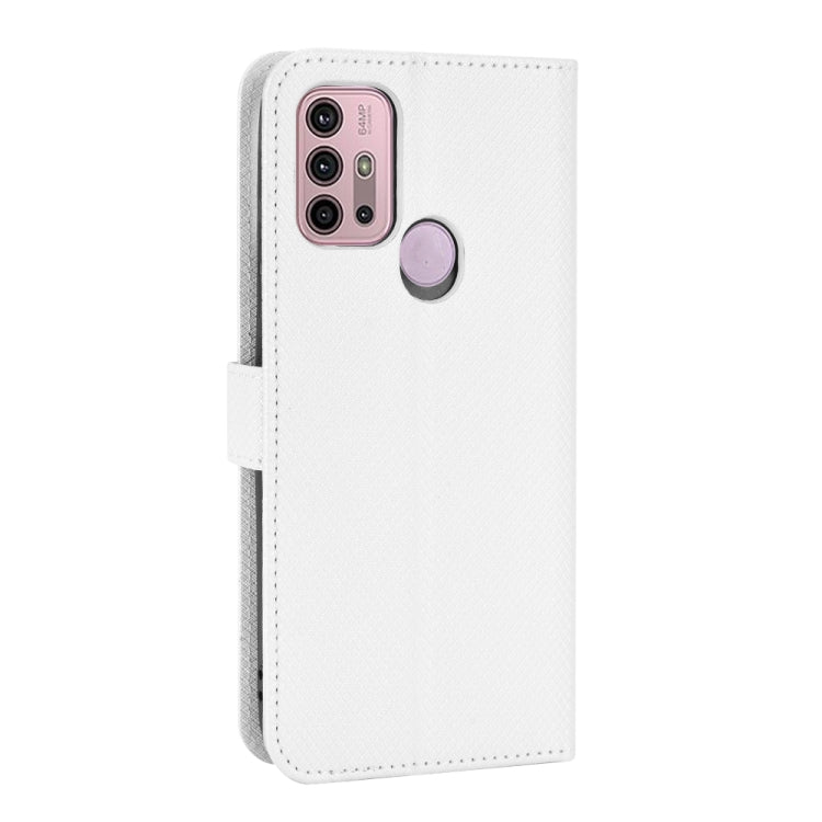 For Motorola Moto G30 / G10 / G20 / G10 Power Diamond Texture Leather Phone Case