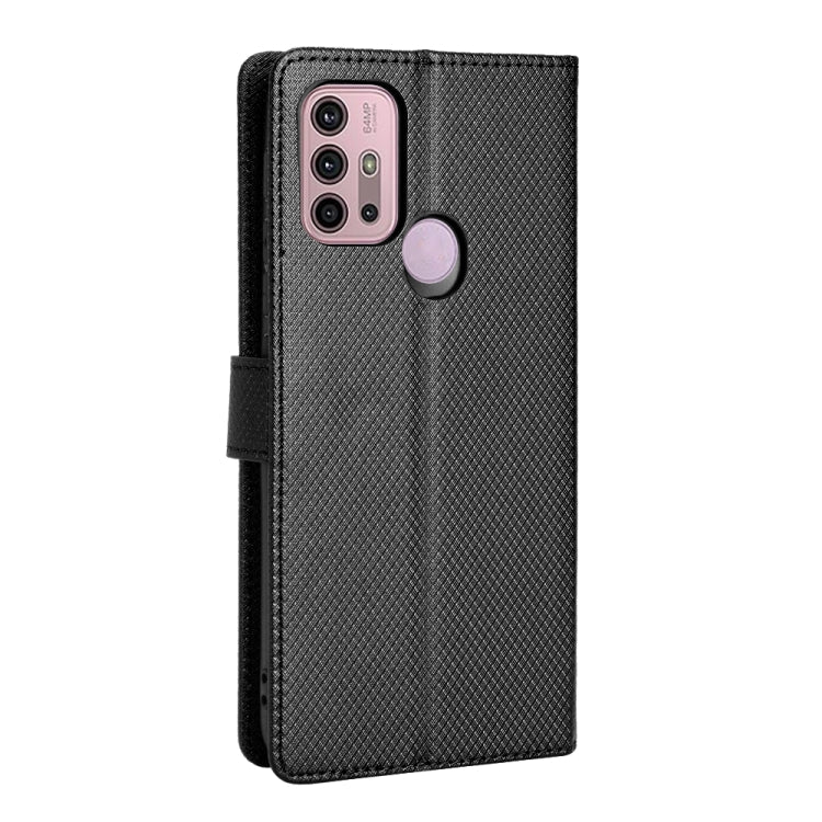 For Motorola Moto G30 / G10 / G20 / G10 Power Diamond Texture Leather Phone Case