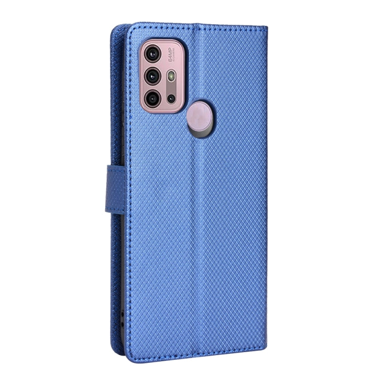 For Motorola Moto G30 / G10 / G20 / G10 Power Diamond Texture Leather Phone Case