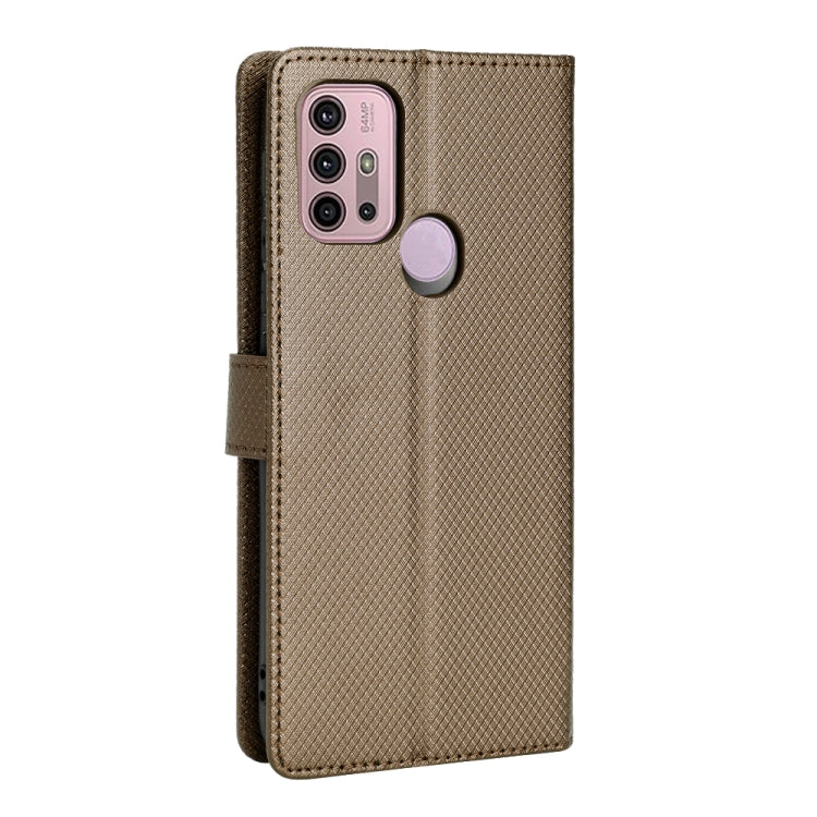 For Motorola Moto G30 / G10 / G20 / G10 Power Diamond Texture Leather Phone Case