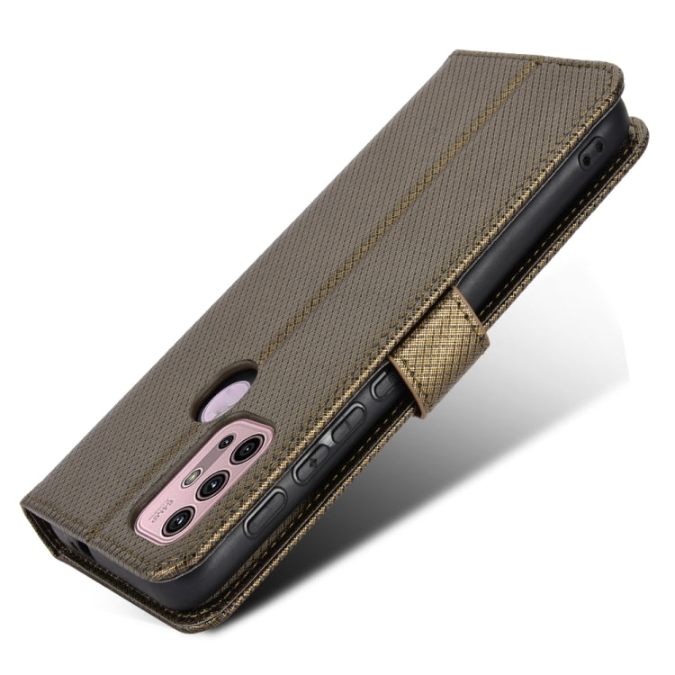 For Motorola Moto G30 / G10 / G20 / G10 Power Diamond Texture Leather Phone Case