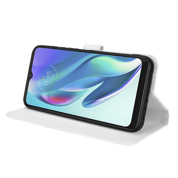 For Motorola Moto G50 5G Global Diamond Texture Leather Phone Case