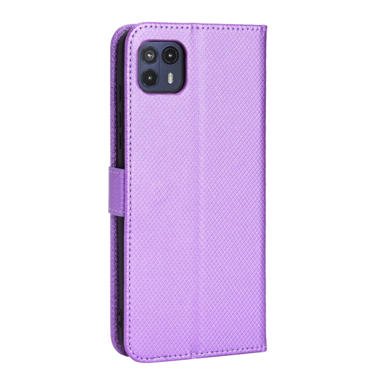 For Motorola Moto G50 5G Global Diamond Texture Leather Phone Case