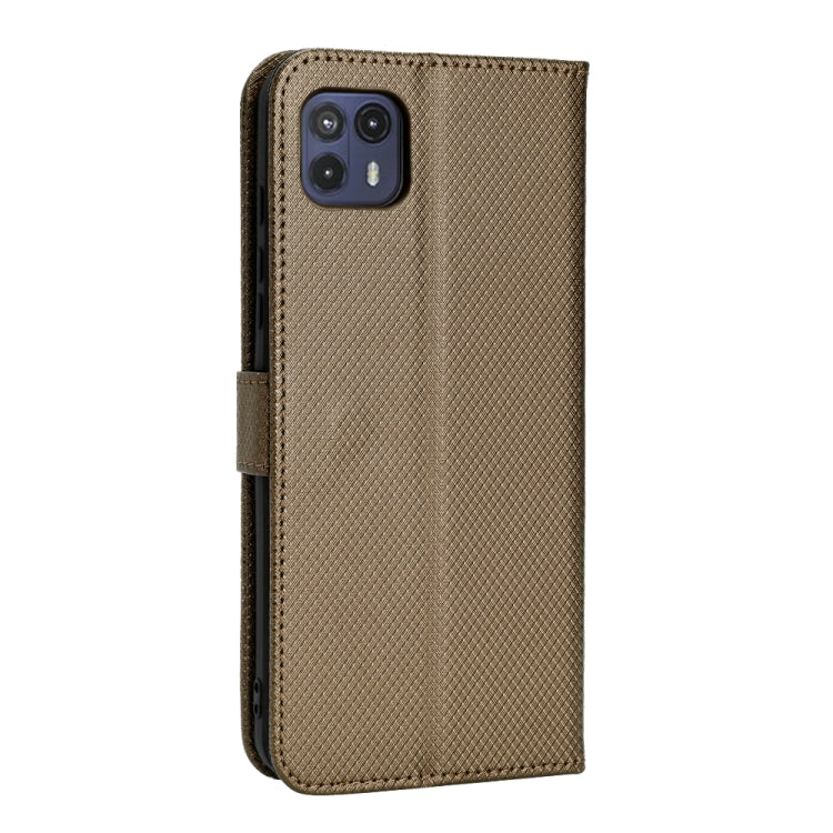 For Motorola Moto G50 5G Global Diamond Texture Leather Phone Case