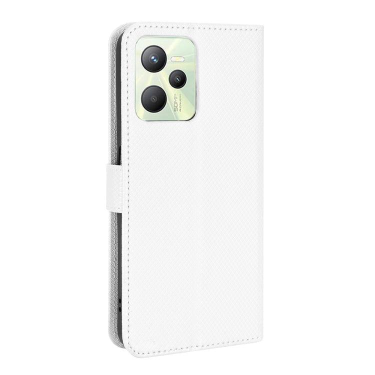 For OPPO Realme C35 Diamond Texture Leather Phone Case