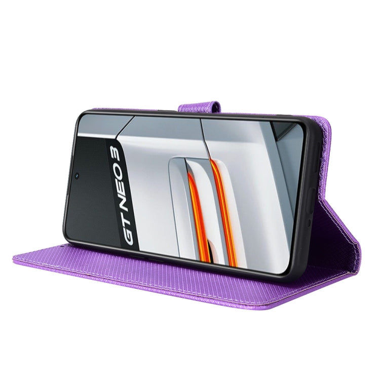 For OPPO Realme GT Neo3 Diamond Texture Leather Phone Case