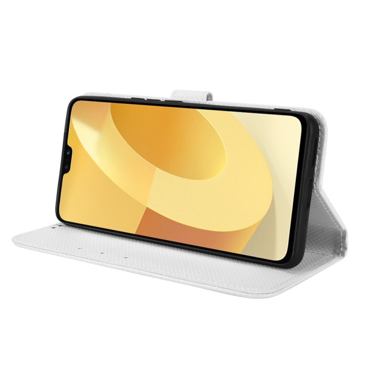 For vivo S12 / V23 5G Diamond Texture Leather Phone Case