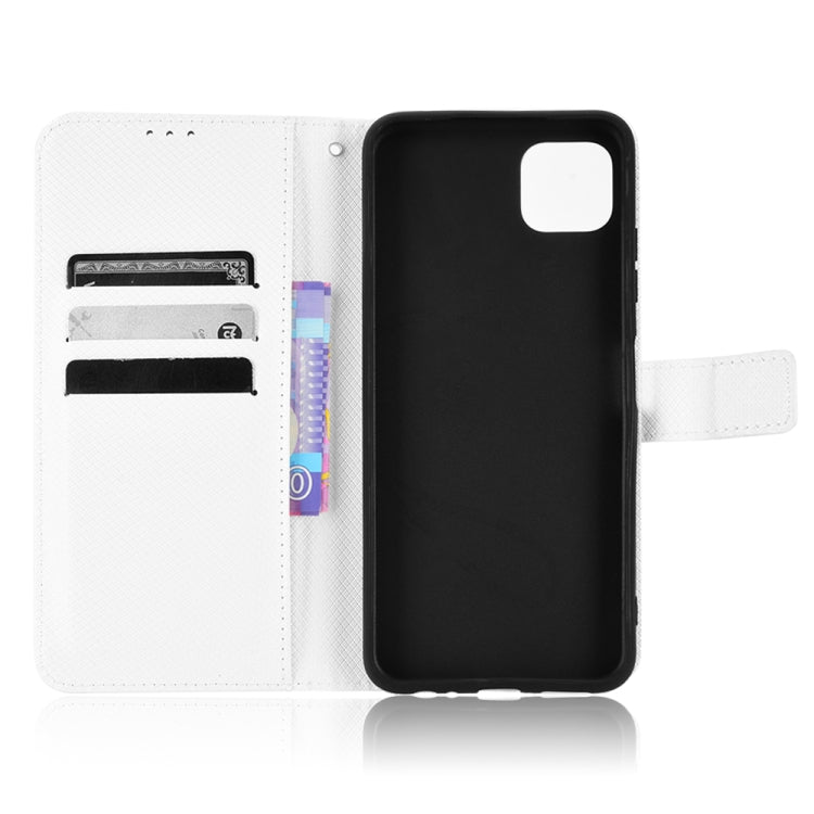 For Samsung Galaxy A22 5G Diamond Texture Leather Phone Case