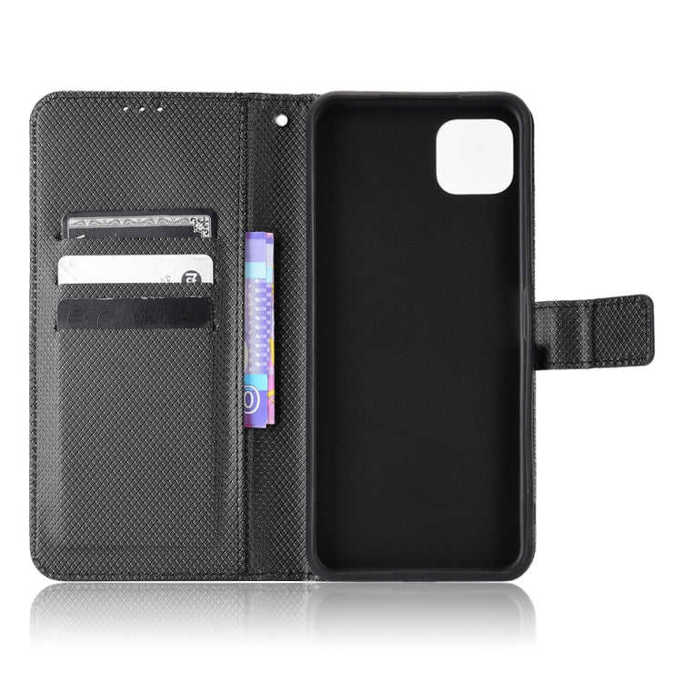 For Samsung Galaxy A22 5G Diamond Texture Leather Phone Case