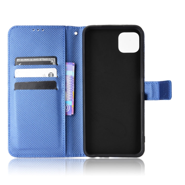 For Samsung Galaxy A22 5G Diamond Texture Leather Phone Case