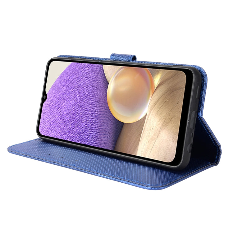 For Samsung Galaxy A32 5G Diamond Texture Leather Phone Case