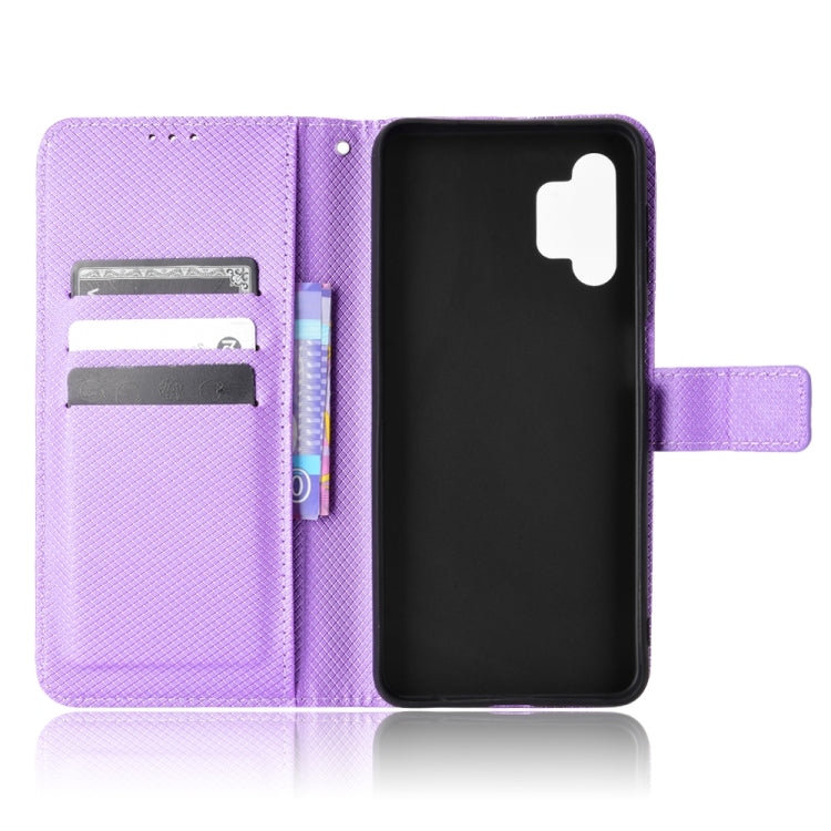 For Samsung Galaxy A32 5G Diamond Texture Leather Phone Case