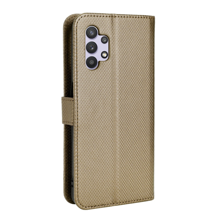 For Samsung Galaxy A32 5G Diamond Texture Leather Phone Case