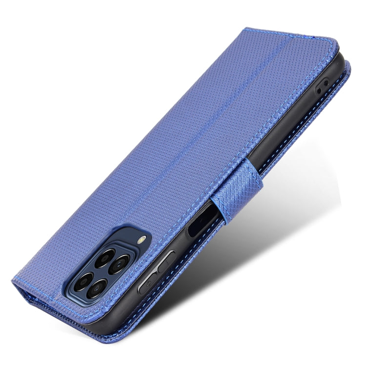 For Samsung Galaxy M33 5G Diamond Texture Leather Phone Case