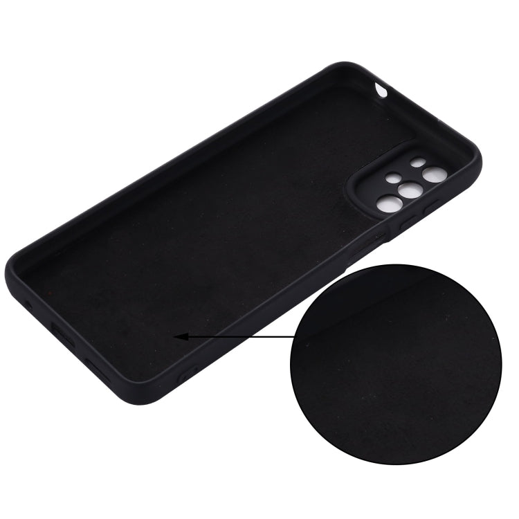 For Motorola Moto G22/E32s 4G Pure Color Liquid Silicone Shockproof Full Coverage Phone Case
