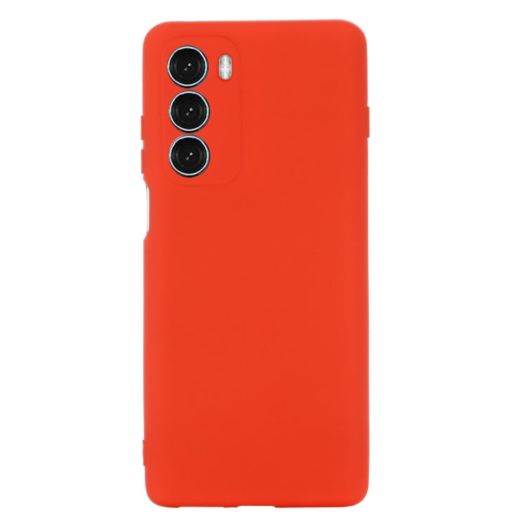 For Motorola Moto G200 5G / Edge S30 Pure Color Liquid Silicone Shockproof Full Coverage Phone Case