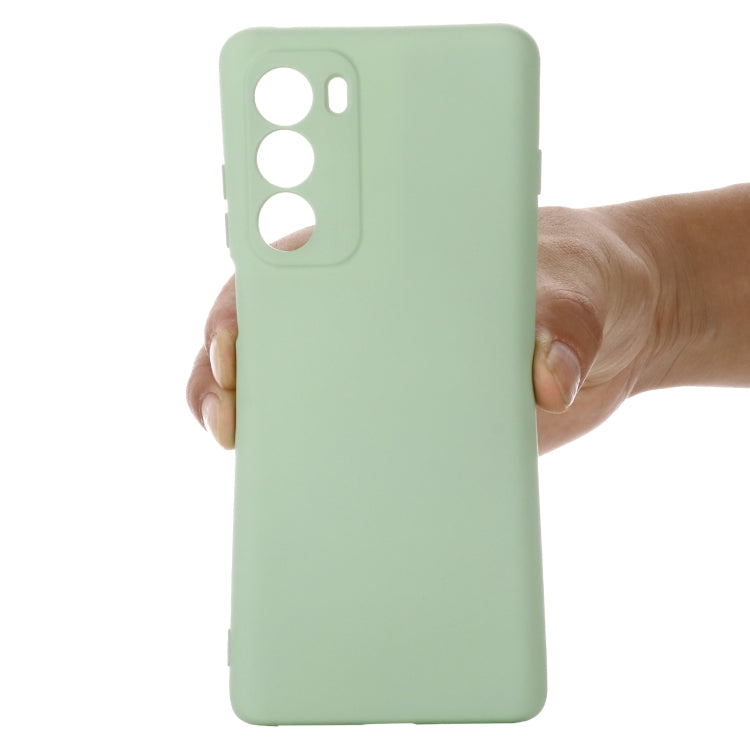 For Motorola Moto G200 5G / Edge S30 Pure Color Liquid Silicone Shockproof Full Coverage Phone Case