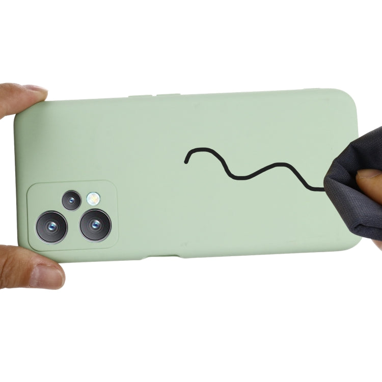 For OPPO Realme 9 Pro 5G Global Pure Color Liquid Silicone Shockproof Full Coverage Phone Case