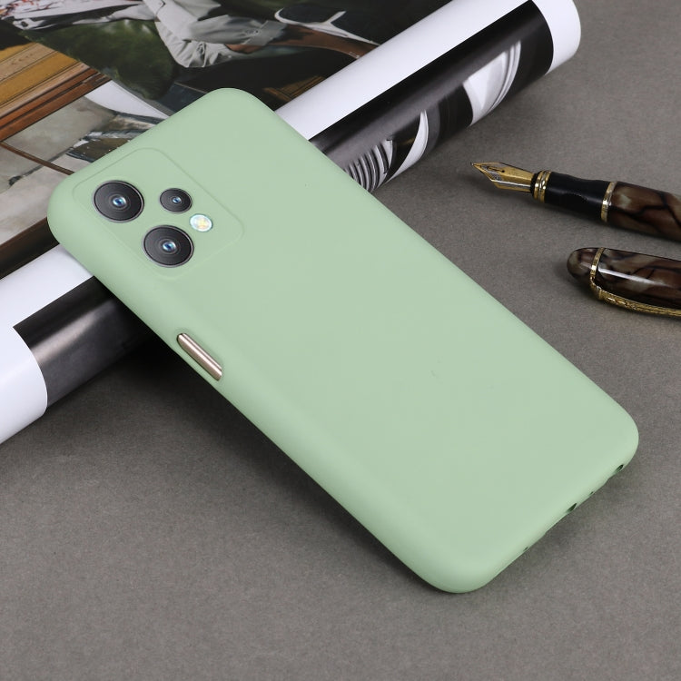 For OPPO Realme 9 Pro 5G Global Pure Color Liquid Silicone Shockproof Full Coverage Phone Case