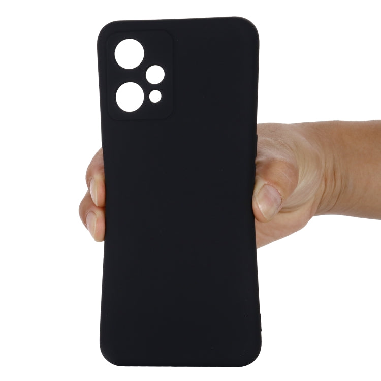 For OPPO Realme 9 Pro 5G Global Pure Color Liquid Silicone Shockproof Full Coverage Phone Case