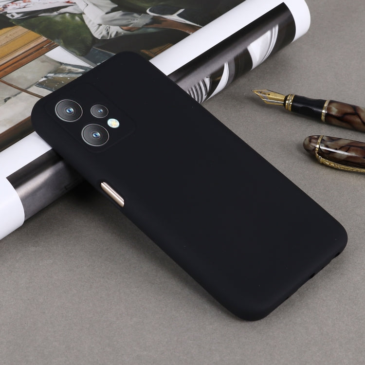 For OPPO Realme 9 Pro 5G Global Pure Color Liquid Silicone Shockproof Full Coverage Phone Case